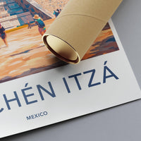 Chichen Itza Poster - Mexico Wall Art