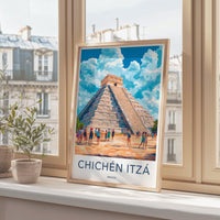 Chichen Itza Poster - Mexico Wall Art