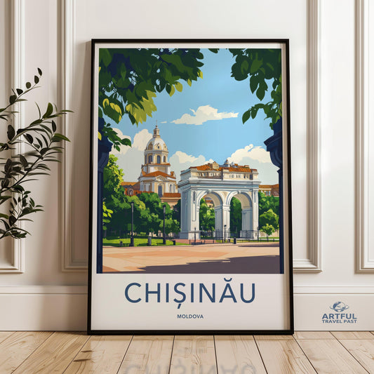 Chisinău Poster - Moldova Wall Art