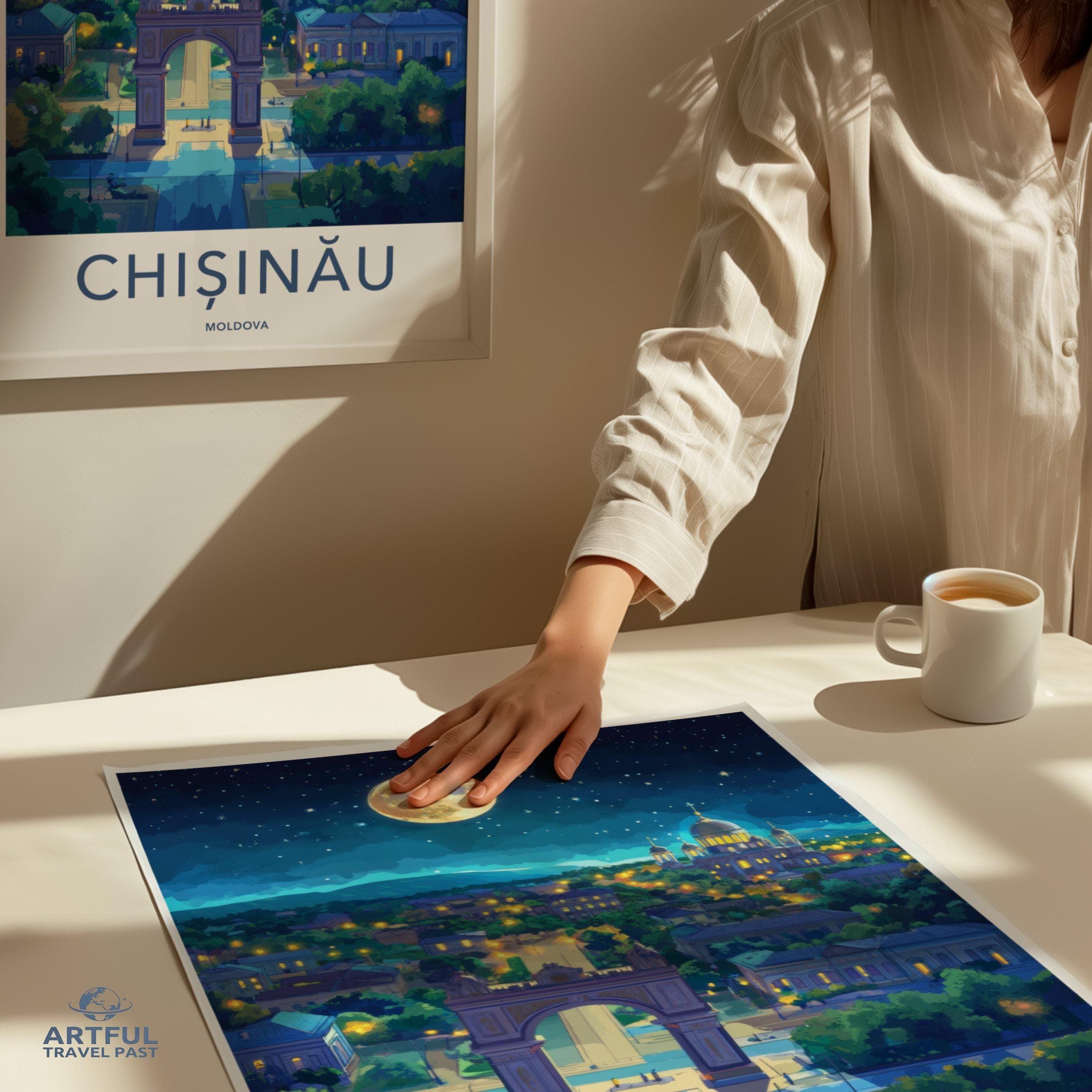 Chisinău Poster - Moldova Wall Art