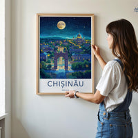 Chisinău Poster - Moldova Wall Art