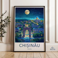 Chisinău Poster - Moldova Wall Art