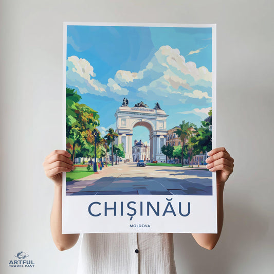 Chisinău Poster - Moldova Wall Art