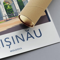 Chisinău Poster | Moldova Wall Art | Eastern Europe