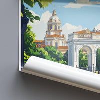 Chisinău Poster | Moldova Wall Art | Eastern Europe