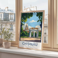 Chisinău Poster | Moldova Wall Art | Eastern Europe