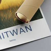 Chitwan National Park Poster - Nepal