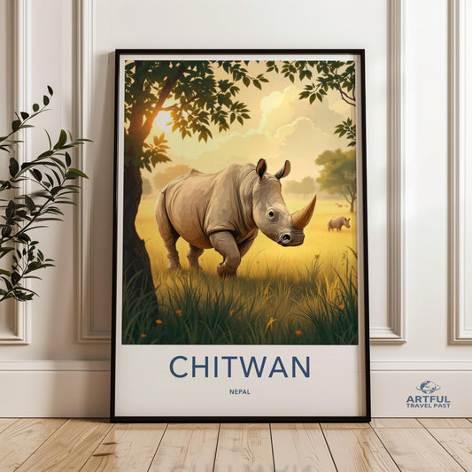 Chitwan National Park Poster - Nepal