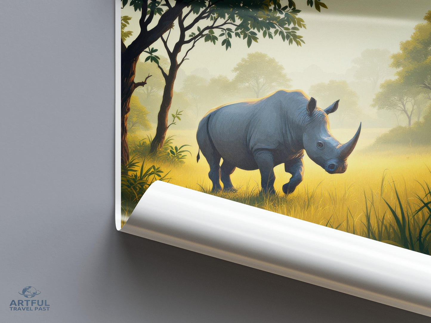 Chitwan National Park Poster - Nepal Wall Art
