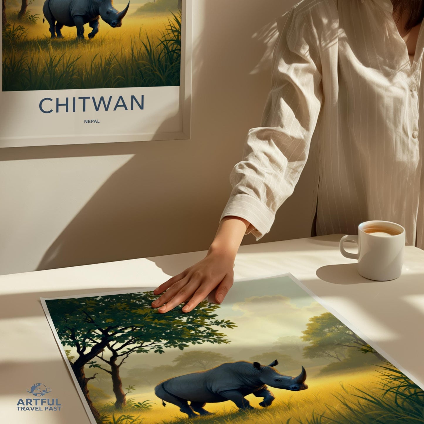 Chitwan National Park Poster - Nepal Wall Art