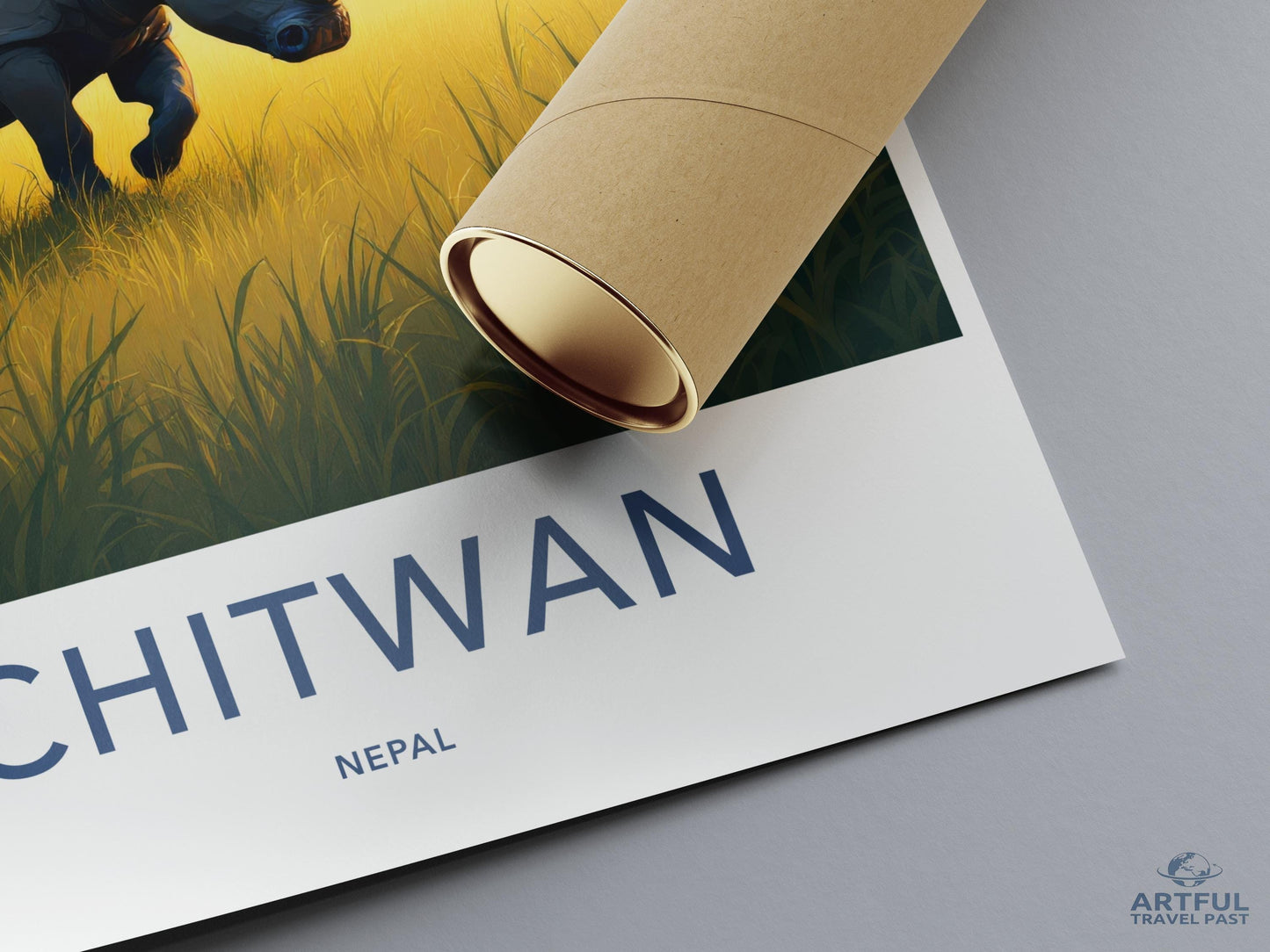 Chitwan National Park Poster - Nepal Wall Art