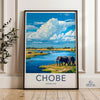 Chobe National Park Poster | Botswana Wall Art