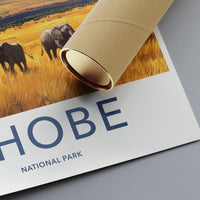 Chobe National Park Poster | Botswana Wall Art