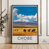 Chobe National Park Poster | Botswana Wall Art