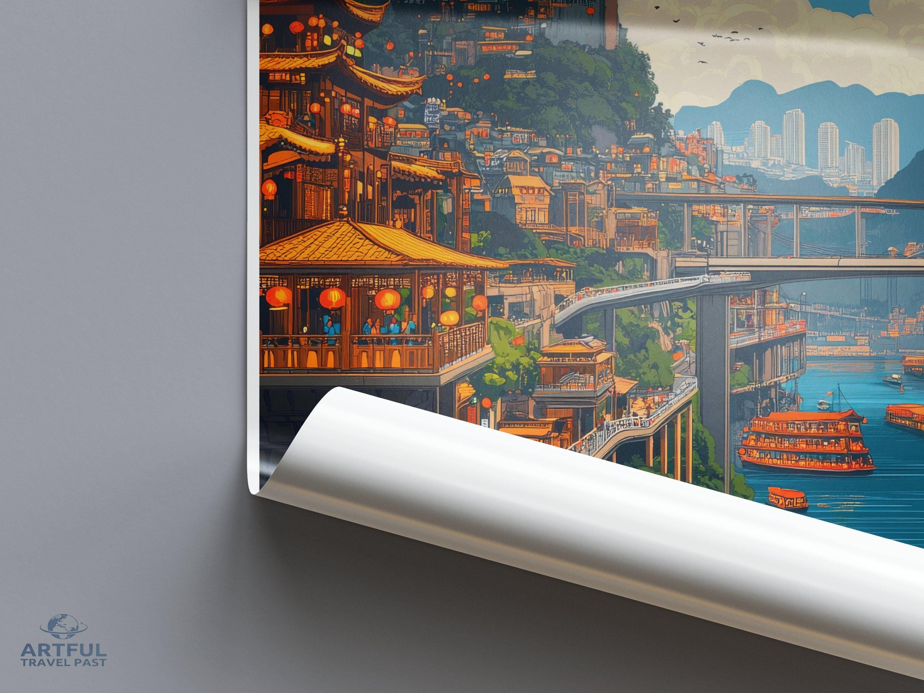 Chongqing - China Wall Art