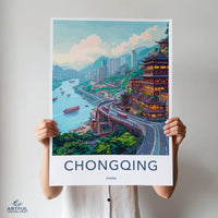 Chongqing - China Wall Art