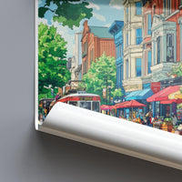 Cincinnati Poster - Ohio Wall Art