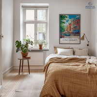 Cincinnati Poster - Ohio Wall Art