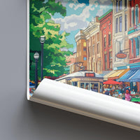 Cincinnati Poster - Ohio Wall Art