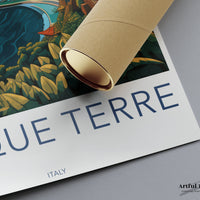 Cinque Terre Poster - Italy Wall Art