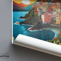 Cinque Terre Poster - Italy Wall Art