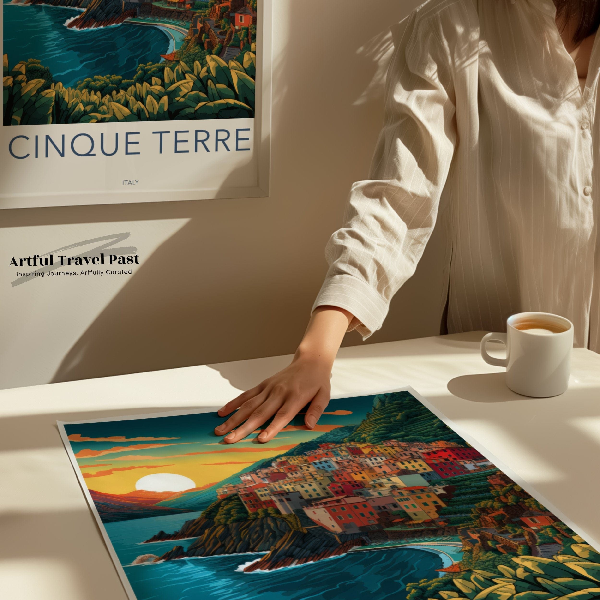 Cinque Terre Poster - Italy Wall Art