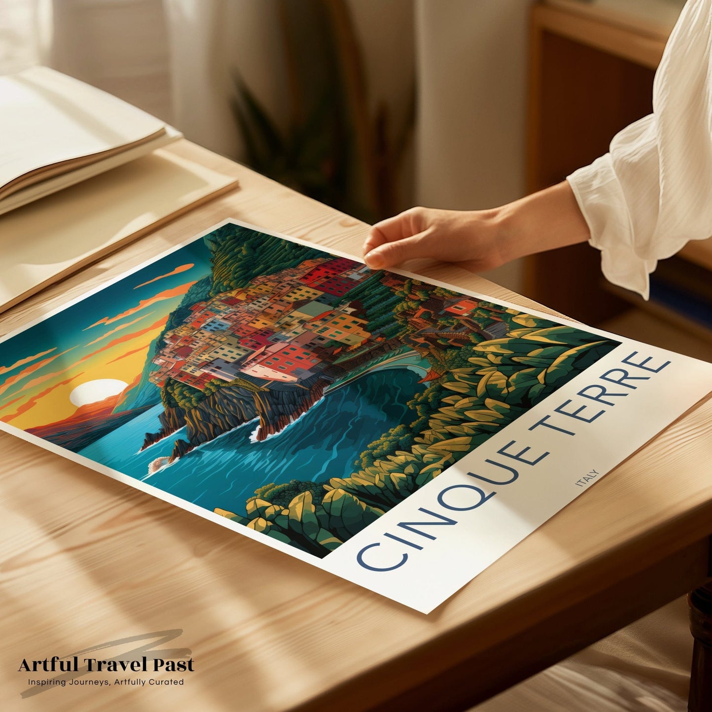 Cinque Terre Poster - Italy Wall Art