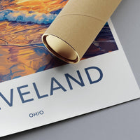 Cleveland Poster - Ohio Wall Art