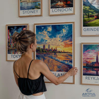 Cleveland Poster - Ohio Wall Art