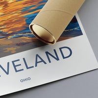 Cleveland Poster - Ohio Wall Art