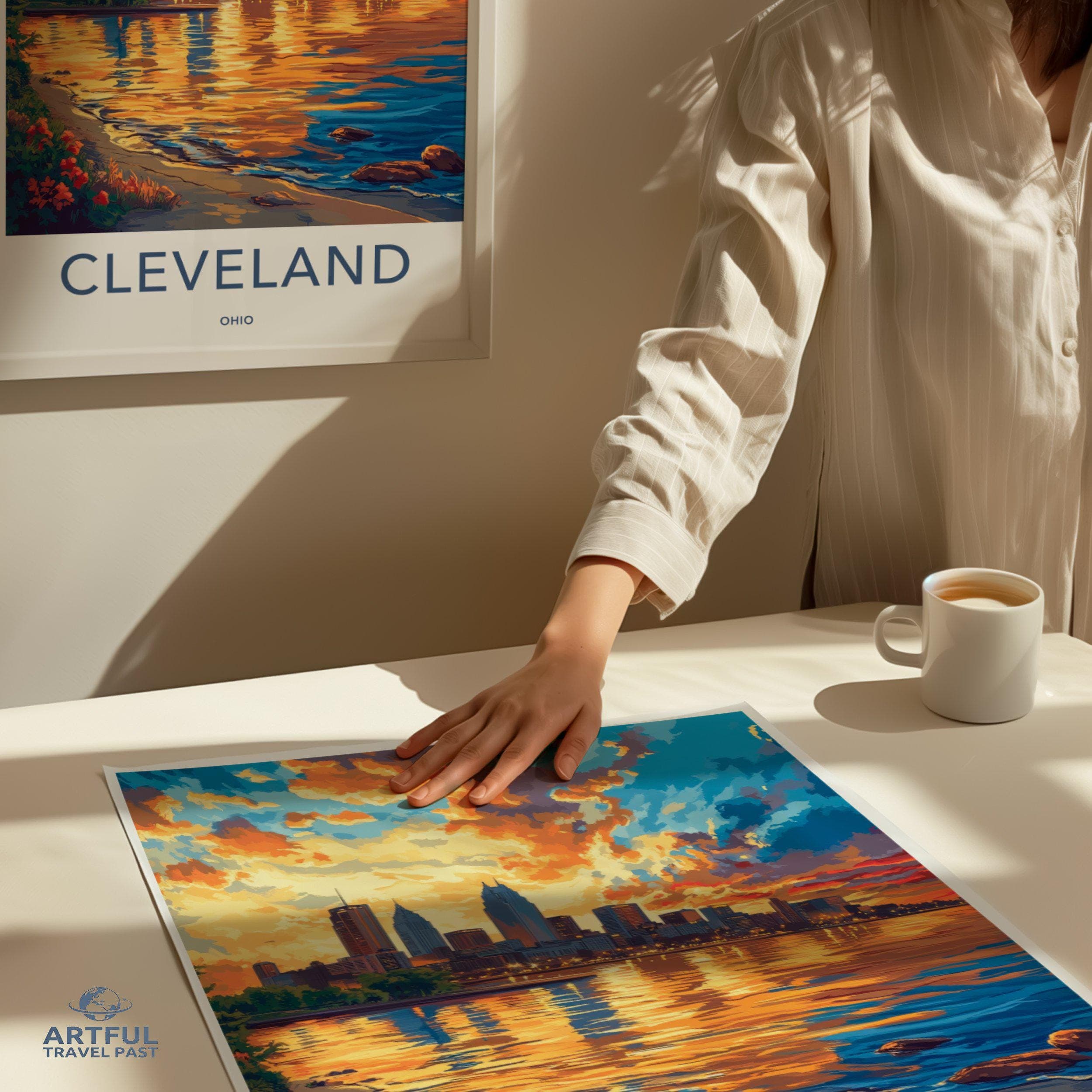 Cleveland Poster - Ohio Wall Art