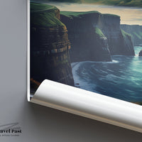 Cliffs of Moher Ireland Poster