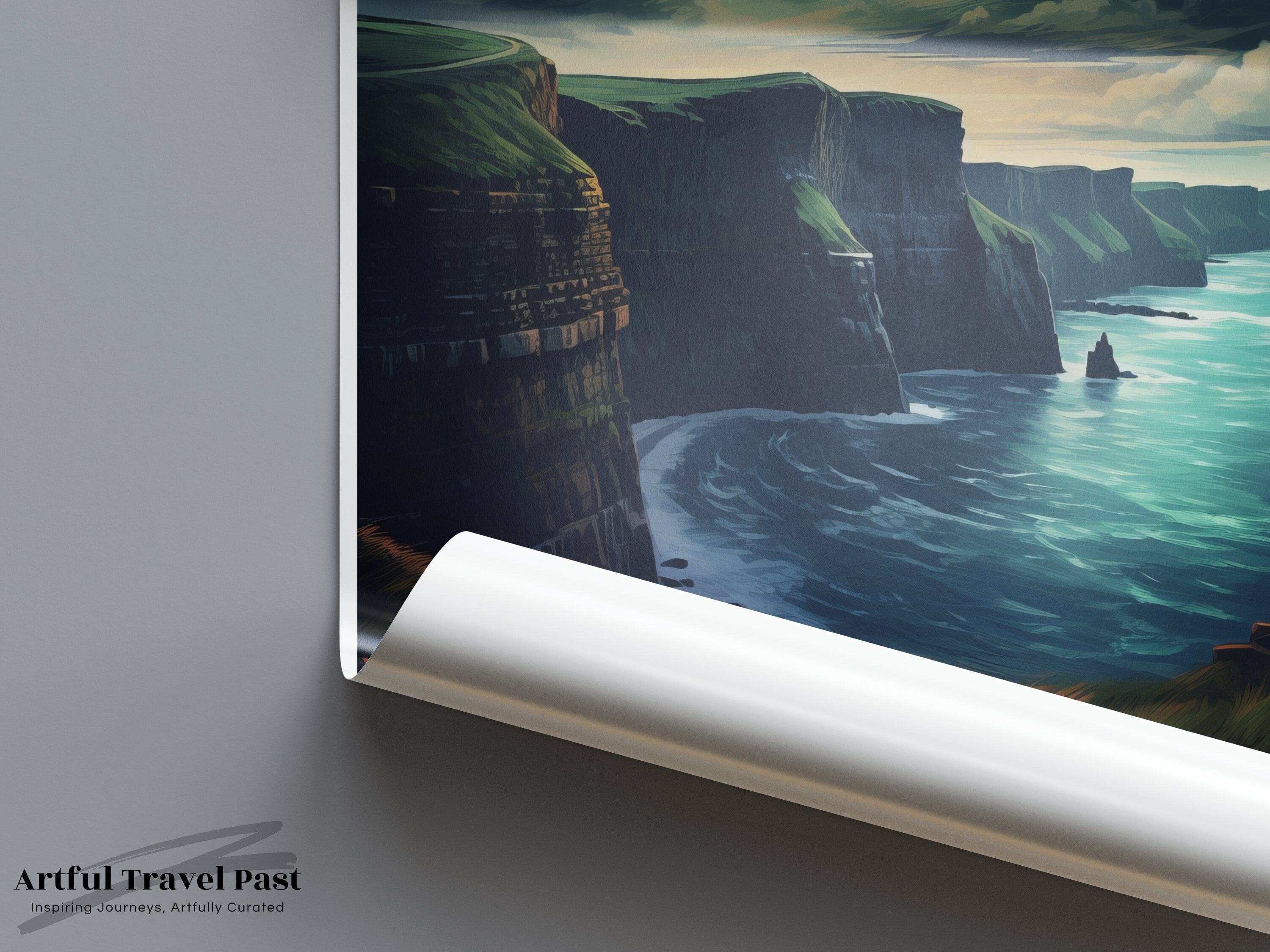Cliffs of Moher Ireland Poster