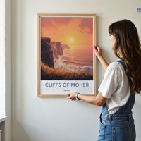 Cliffs of Moher Ireland Poster