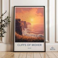 Cliffs of Moher Ireland Poster