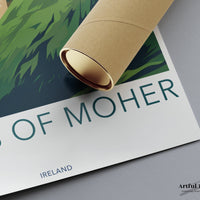 Cliffs of Moher Poster - Ireland Wall Art