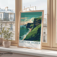 Cliffs of Moher Poster - Ireland Wall Art