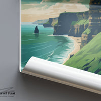 Cliffs of Moher Poster - Ireland Wall Art