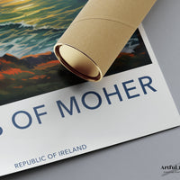 Cliffs of Moher Poster - Ireland Wall Art