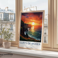 Cliffs of Moher Poster - Ireland Wall Art