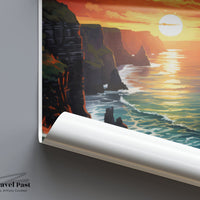Cliffs of Moher Poster - Ireland Wall Art