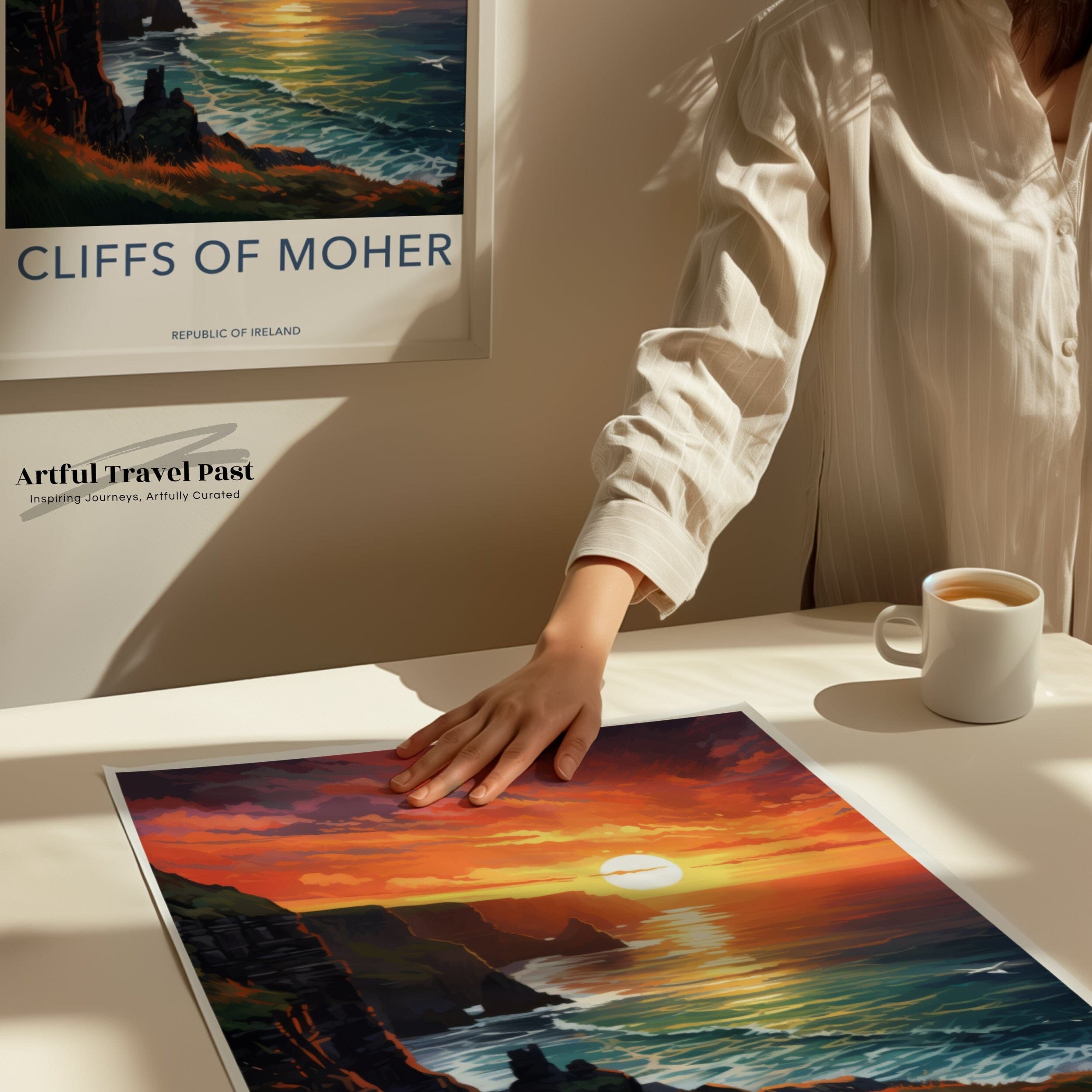Cliffs of Moher Poster - Ireland Wall Art