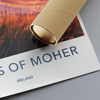 Cliffs of Moher Poster - Ireland Wall Art