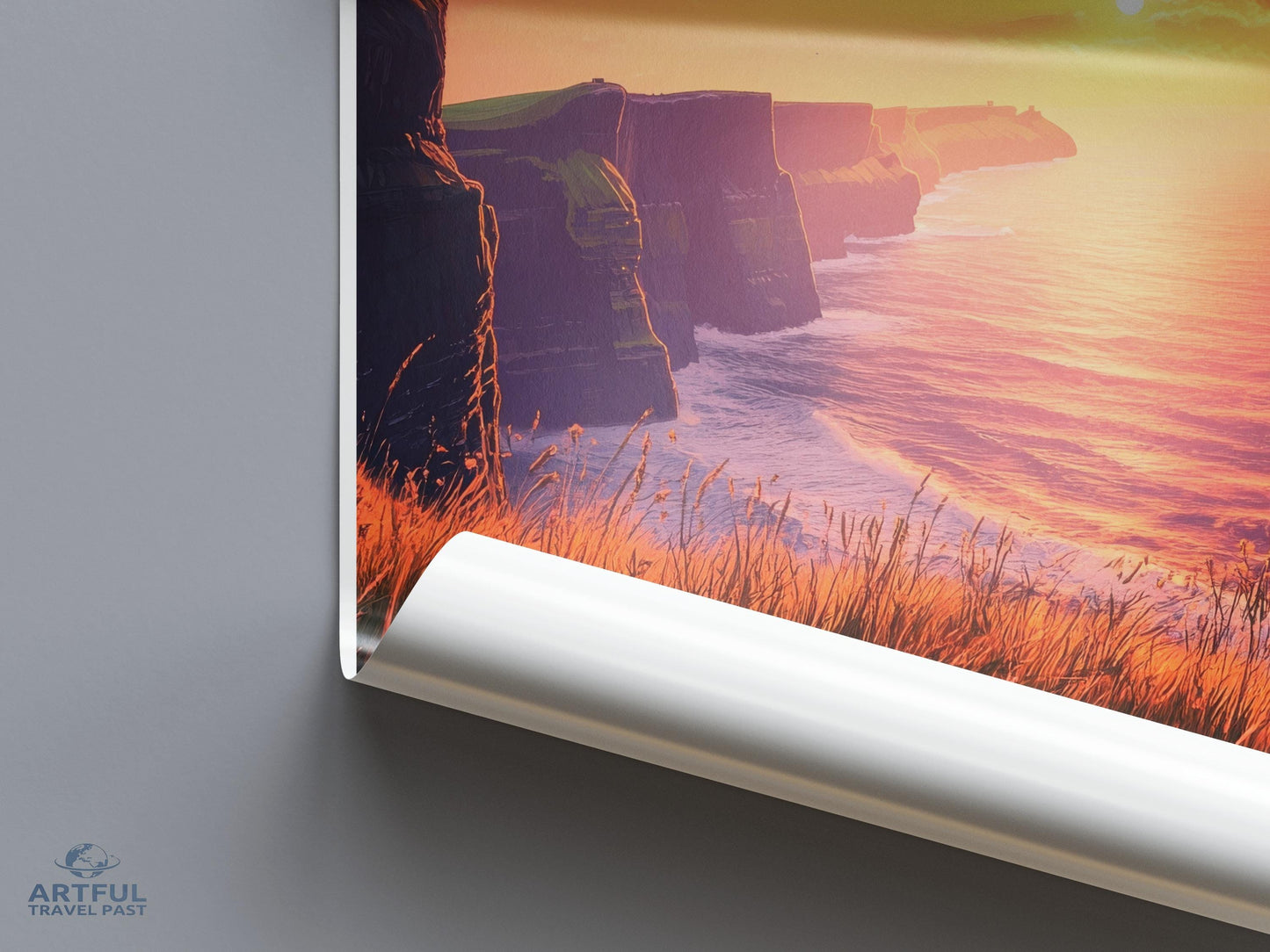 Cliffs of Moher Poster - Ireland Wall Art