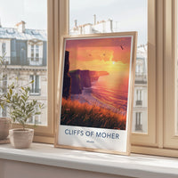 Cliffs of Moher Poster - Ireland Wall Art