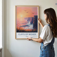 Cliffs of Moher Poster - Ireland Wall Art