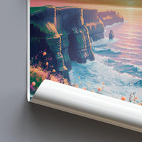 Cliffs of Moher Poster - Ireland Wall Art