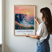 Cliffs of Moher Poster - Ireland Wall Art