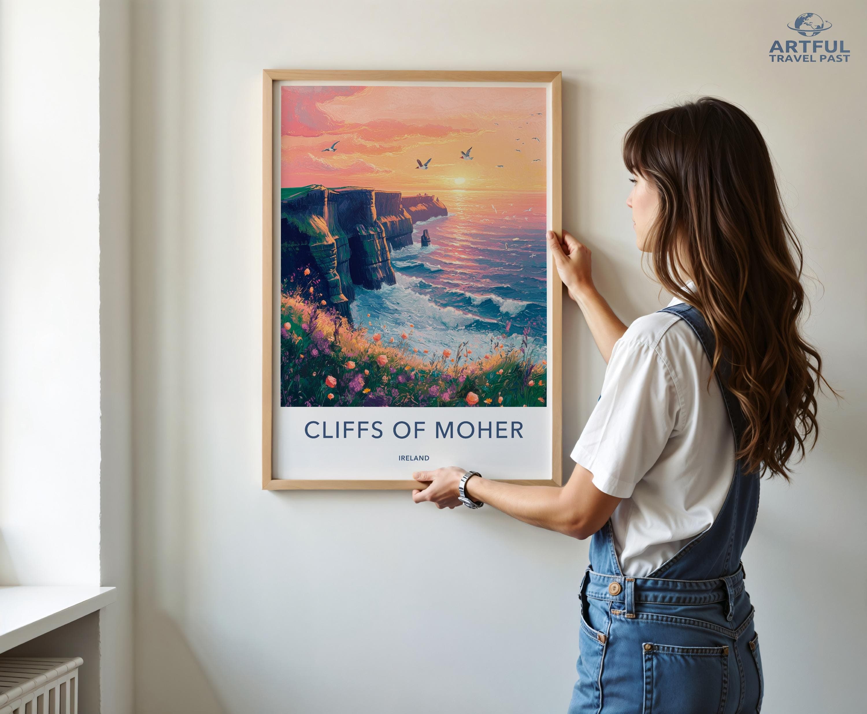 Cliffs of Moher Poster - Ireland Wall Art