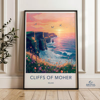 Cliffs of Moher Poster - Ireland Wall Art